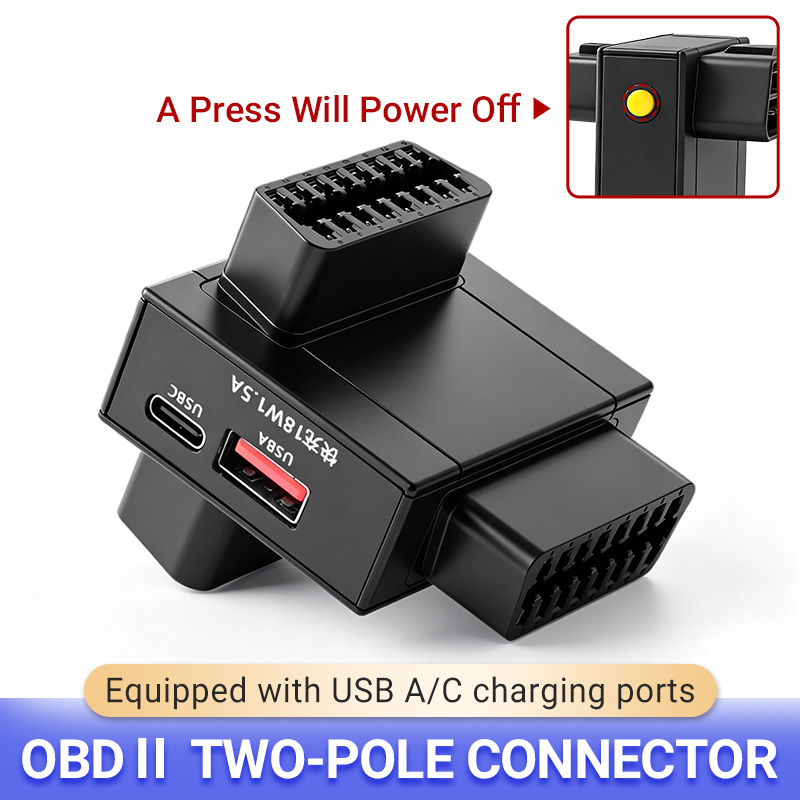 Usb C Hub - อะแดปเตอร์แยกสัญญาณ OBD2 แบบ 1 ออก 2