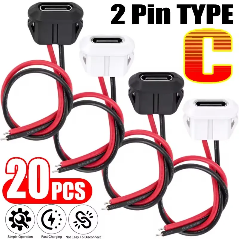 Usb C Hub - 2P ตัวเมีย Type-C ขั้วต่อ USB 2