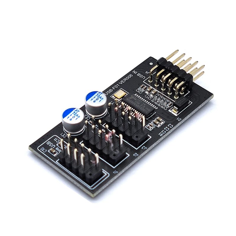 ABQX ตัวเชื่อมต่อฮับ USB 9 พิน - Usb Hub บทวิจารณ์และราคา