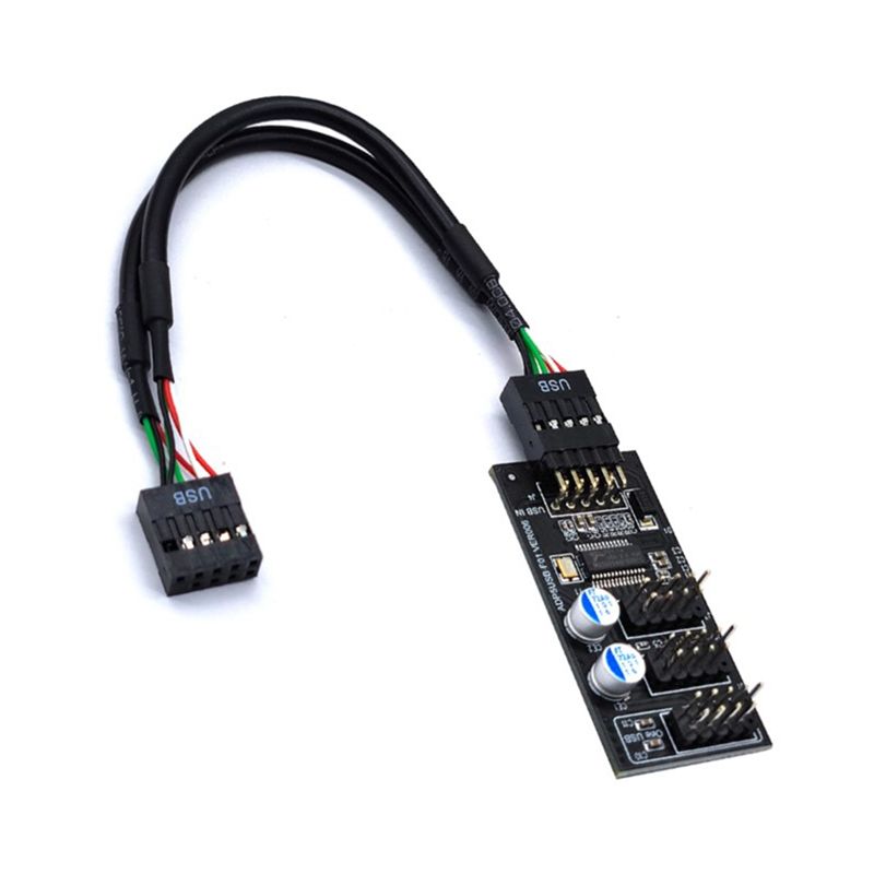 ABQX ตัวเชื่อมต่อฮับ USB 9 พิน - Usb Hub บทวิจารณ์และราคา