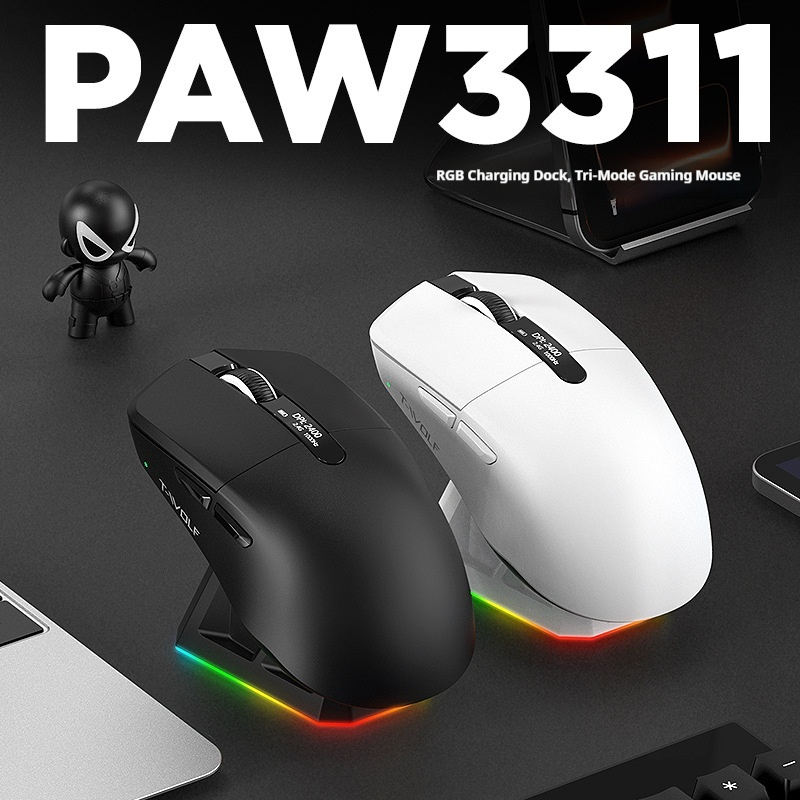 เมาส์เกมมิ่งไร้สาย T-Wolf X12  - Laptop Mouse บทวิจารณ์และราคา