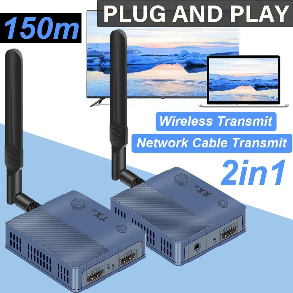 ตัวส่งและรับสัญญาณ HDMI ไร้สาย - Hdmi Cable บทวิจารณ์และราคา